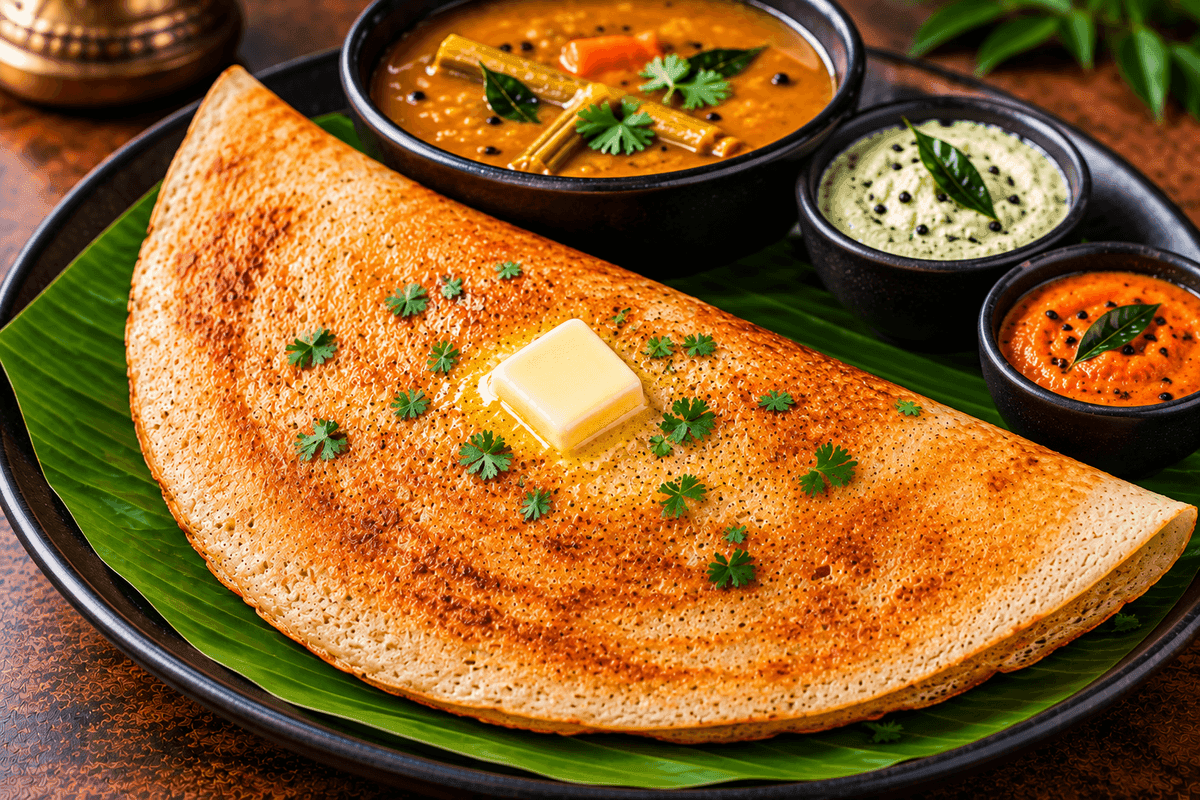 Benne (Butter) Dosa