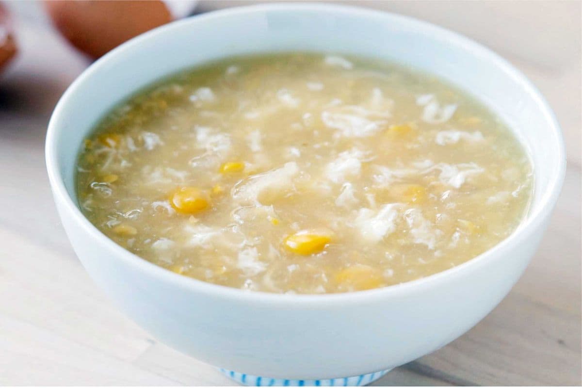 雞茸粟米羹 Sweet Corn and Chicken Soup