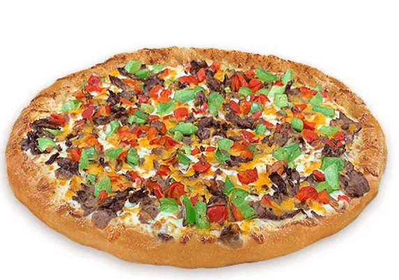 15" Large New York Philly Cheesesteak Pizza
