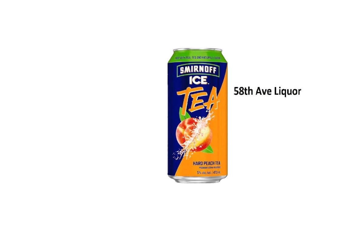SMIRNOFF ICE PEACH TEA CAN (1 x 473ML)