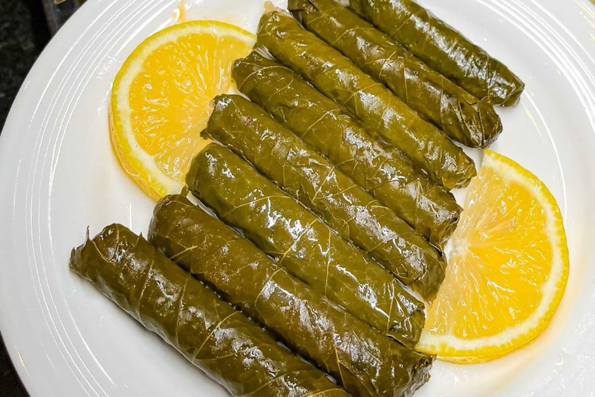 Stuffed Grape Leaves (Yaprak Sarmasi)