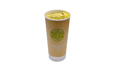 Small Cold Passionfruit Lemon Brew / Petit Froid Infusion Au Citron Et Fruit De La Passion
