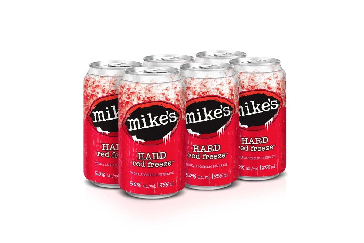 Mikes Hard Red Freeze 6x355ML Cans (1 x 355ML)