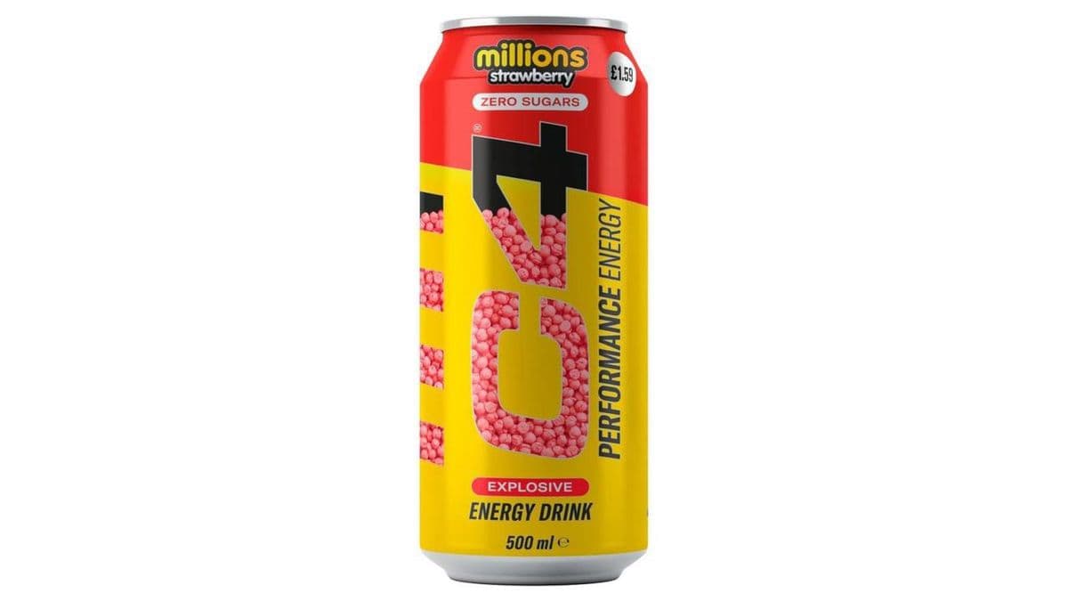 C4 Energy Strawberry Millions - UK