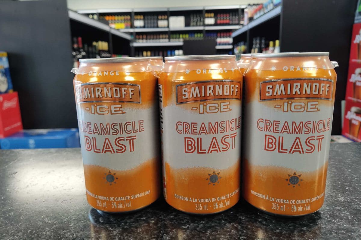 Smirnoff Ice - Creamsicle Blast Orange (6 x 355ml Can)