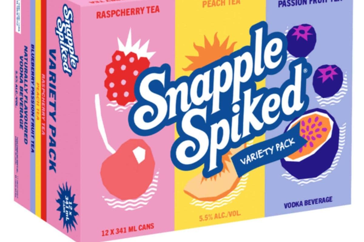 SNAPPLE SPIKED VARIETY PACK 12PK (1 x 12 x 341ML)