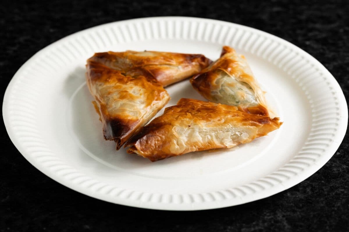 Spanakopita (Epinards en pate / Spinach Pie)