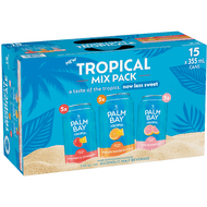 Palm Bay Tropical Mixer Pack (Malt) (15 Can x 355 mL)
