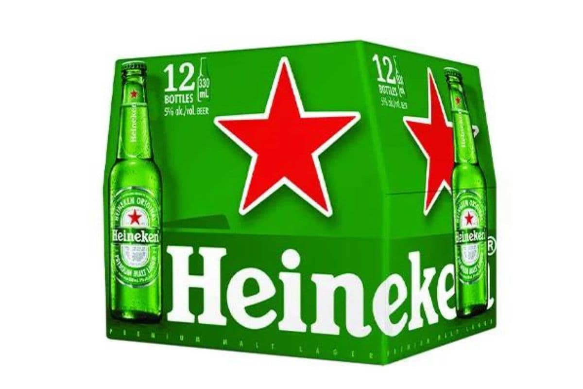 Heineken Lager (12 Bottles) (12 x 330ml)