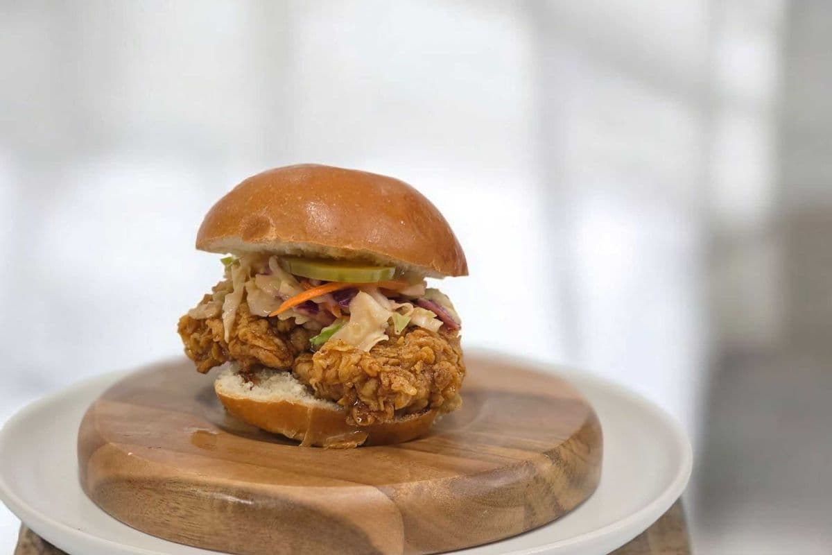 Soy Garlic Chicken Slider