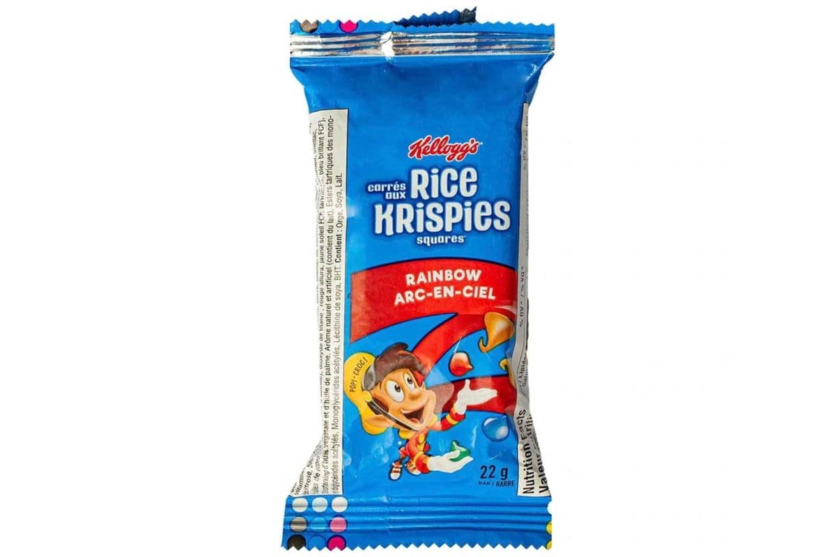 Rice Krispies Rainbow Bar