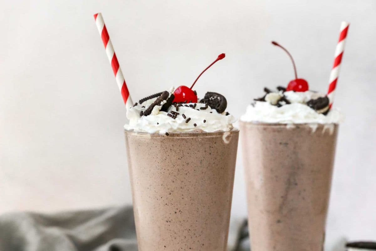 Cookies and Cream Milk Shake