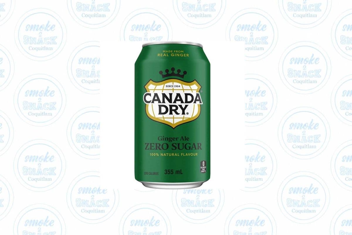 Canada Dry Cherry Ginger Ale Zero Sugar (355ml)