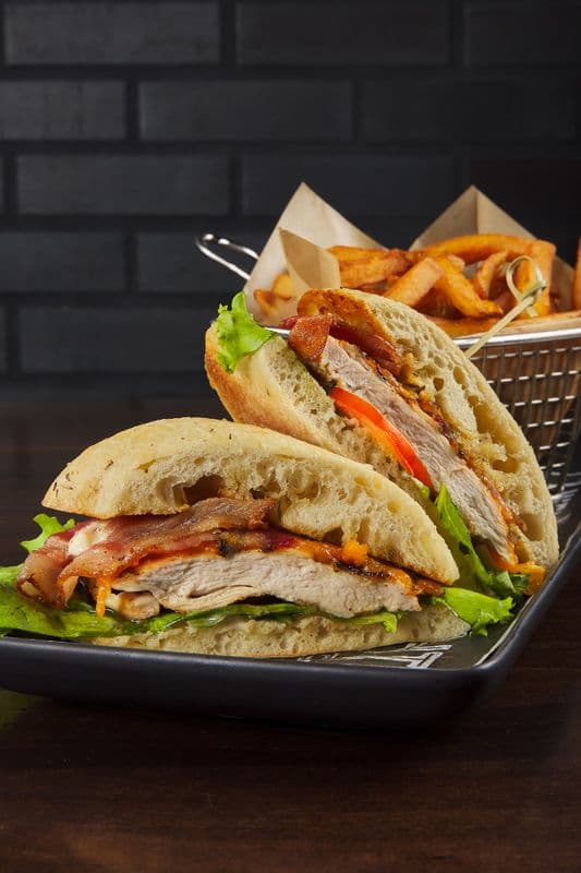 Grilled Chicken Club Sandwich