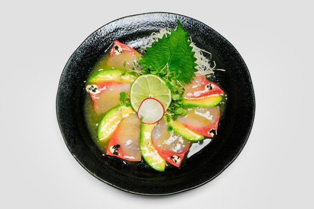 Yuzu Hamachi Crudo(6pcs)
