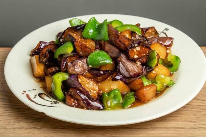 Deep Fried Veggies (菜)地三鲜