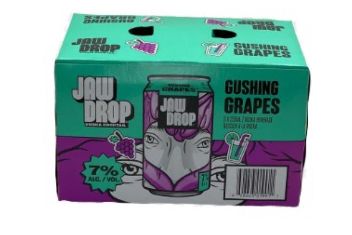 Jaw Drop Gushing Grapes (6 x 355 ml)