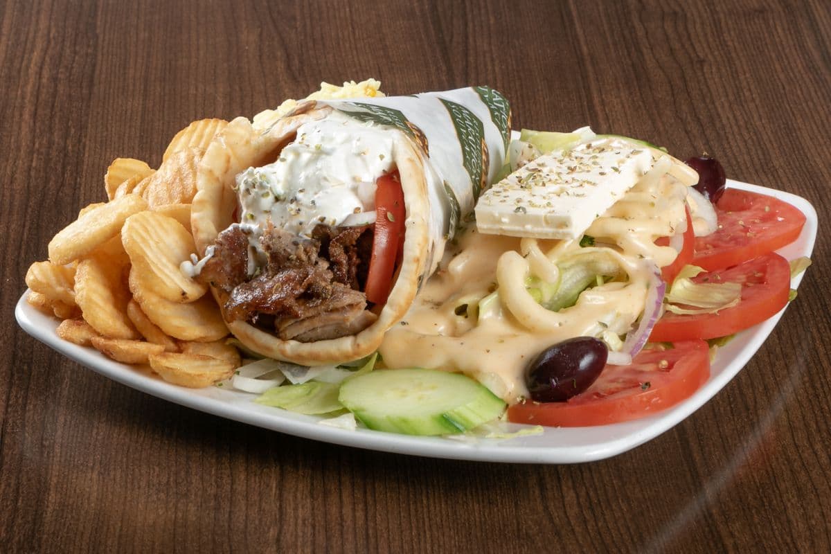 Pita Gyros Porc / Gyros Pita Pork