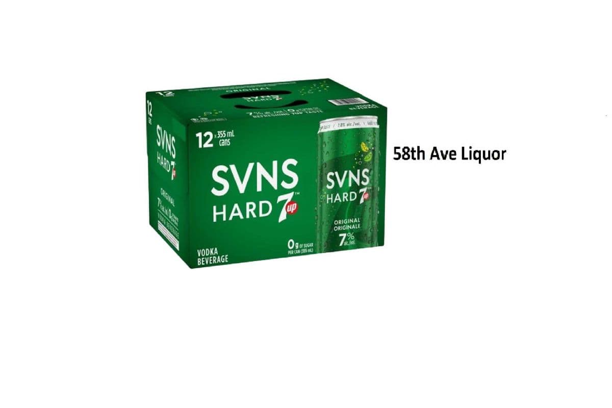 SVNS HARD 7UP ORIGINAL CANS (1 x 12x355ML)