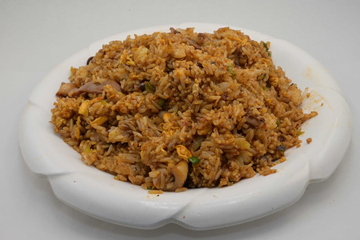 BBQ Squid Fried Rice 鱿鱼炒饭