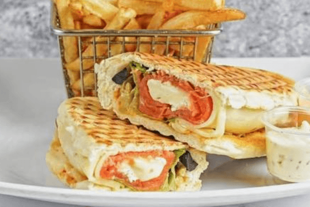 Smoked Salmon Panini / Saumon fumé