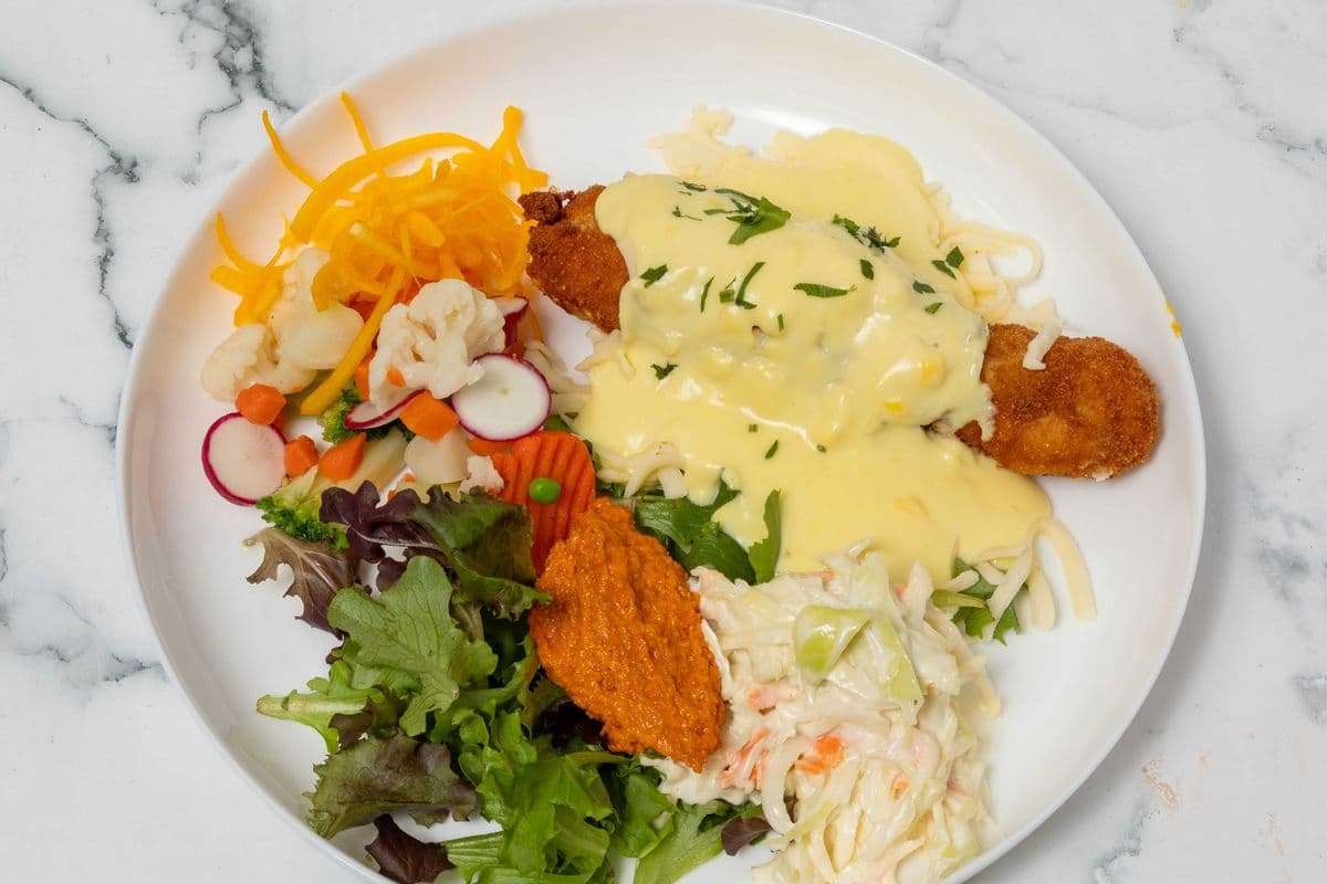 Chicken Roll Plate