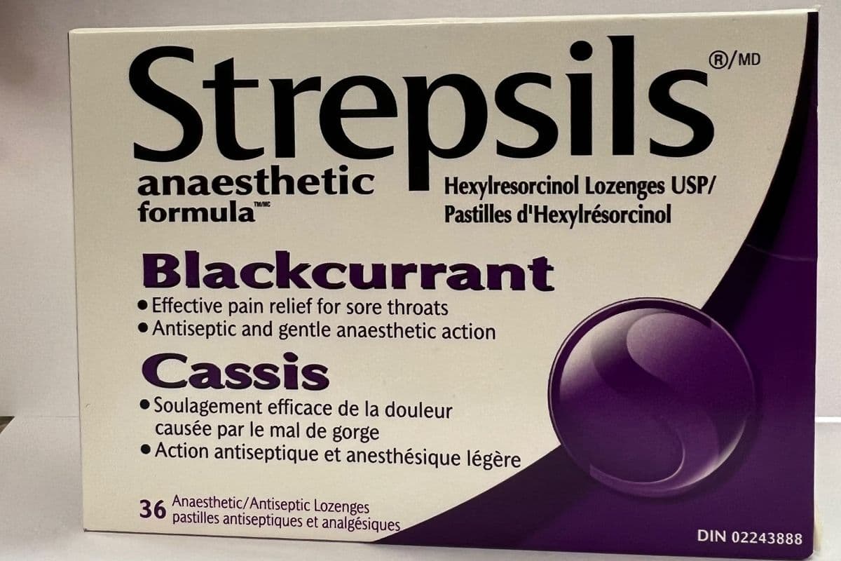 Strepsils Blackcurrant (36 Lozenges)