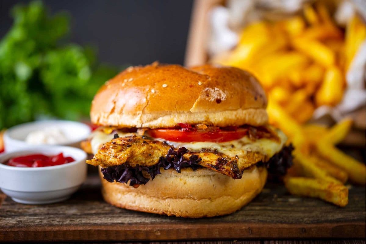Grilled Chicken Burger