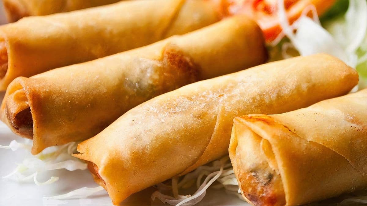 Masala Veg Spring Rolls - 6 Pieces/ Pop