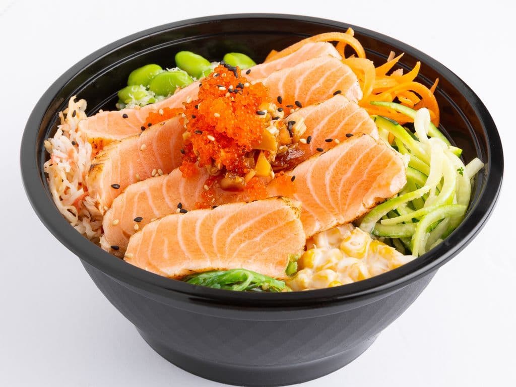B02.Salmon Tataki Bowl