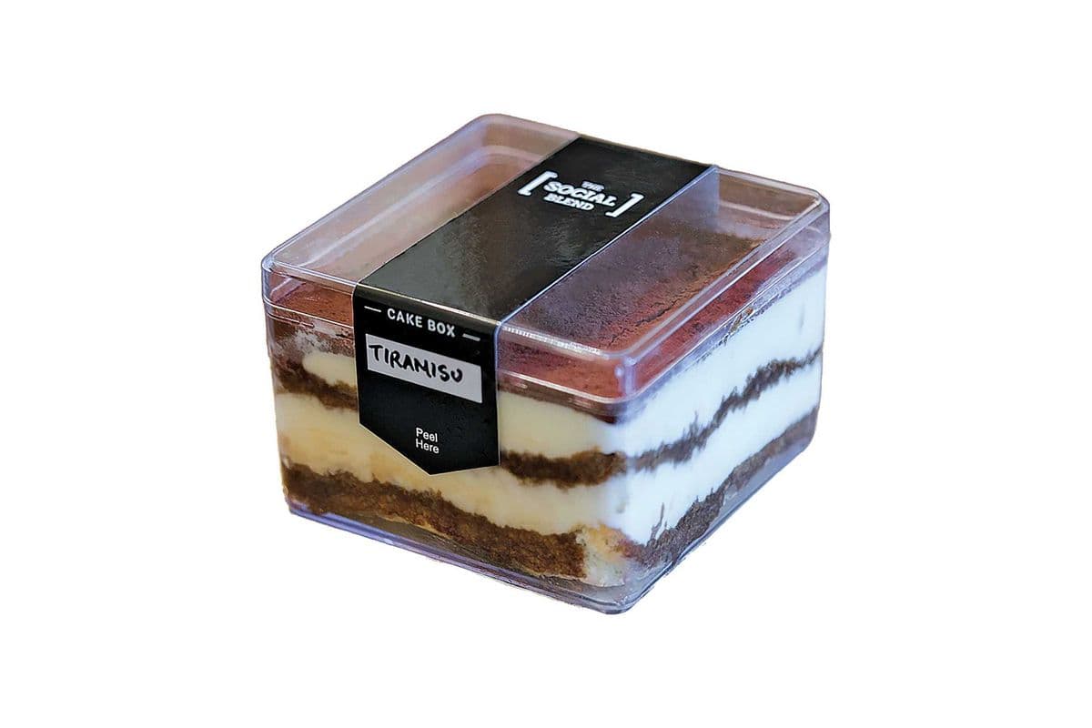 Tiramisu Cake Box