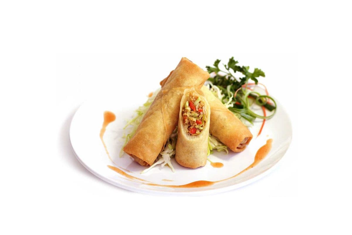 A05. Veggie Spring Rolls (3 pcs)