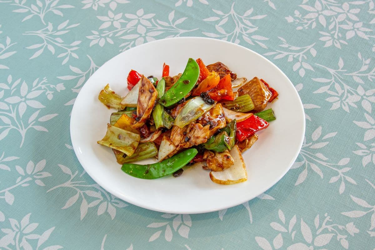96. Chicken with Black Bean Sauce