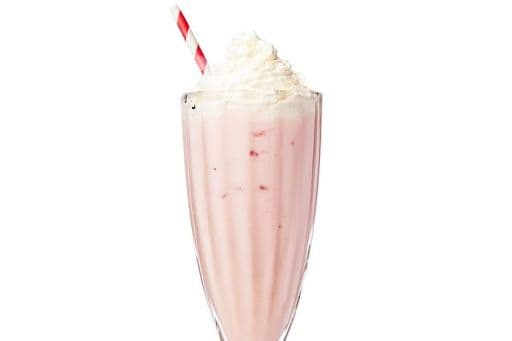 Strawberry Milkshake (鮮榨草莓奶昔)