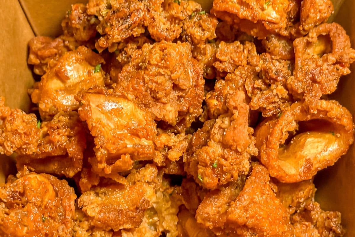 Fire Dusted Calamari