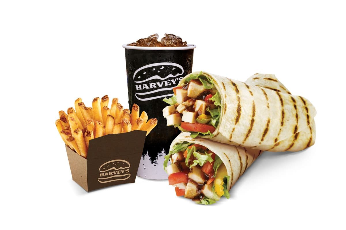Grilled Chicken Wrap Combo