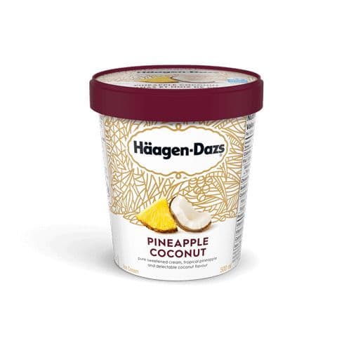 Häagen-Dazs Pineapple Coconut 450ml