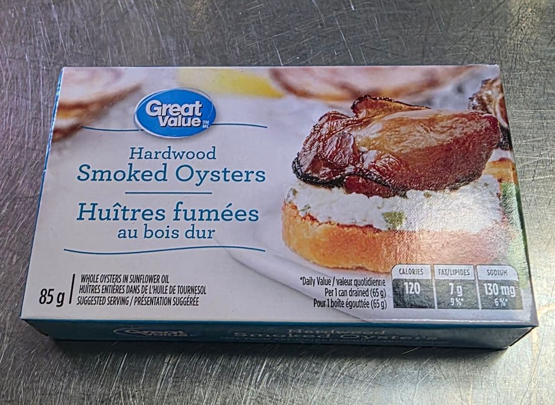 Great Value Hardwood Smoked Oysters