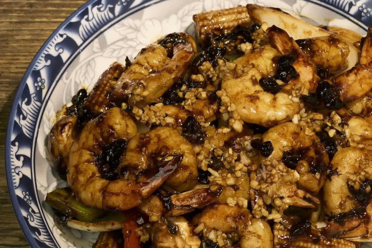 Black Bean Prawns