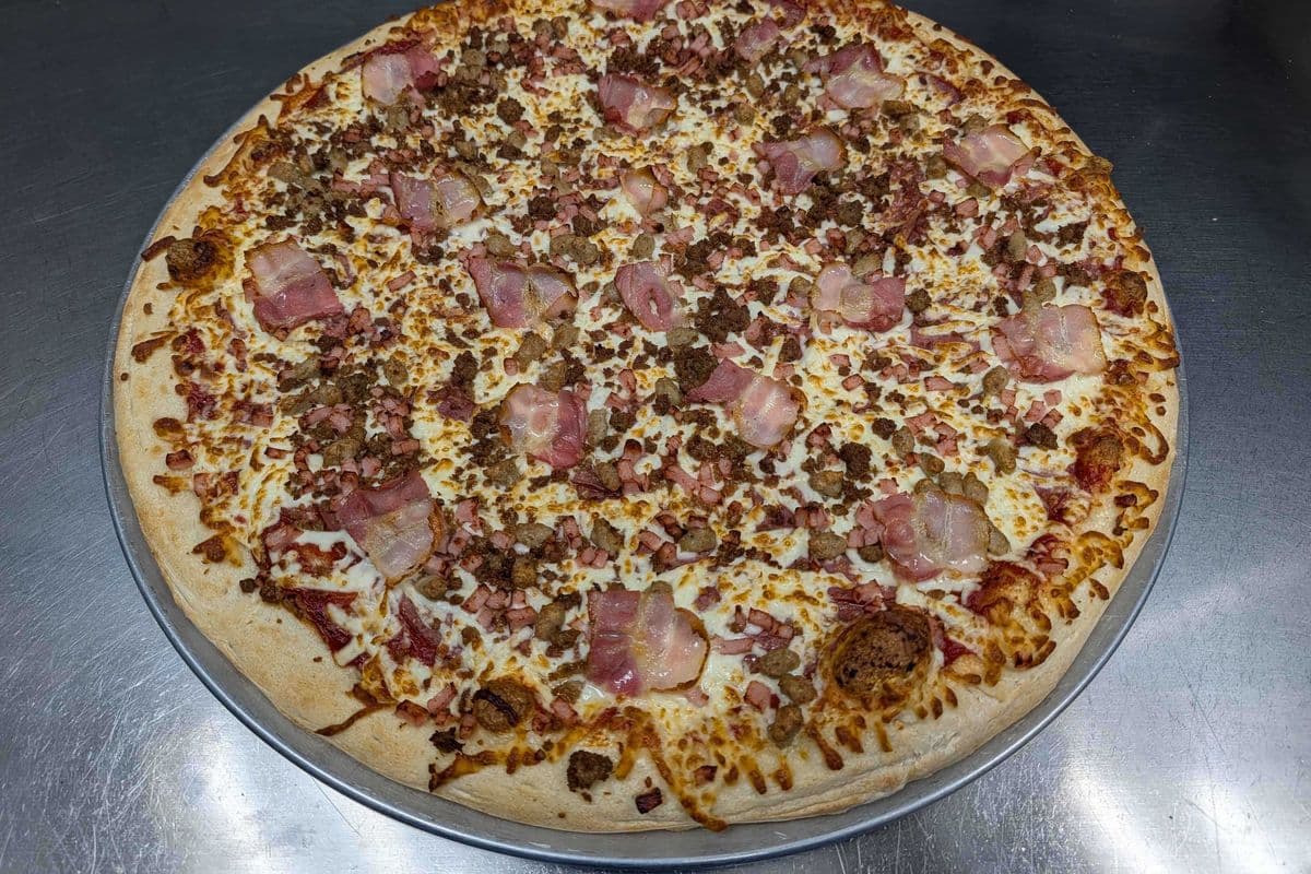 Jumbo All Meat Pizza