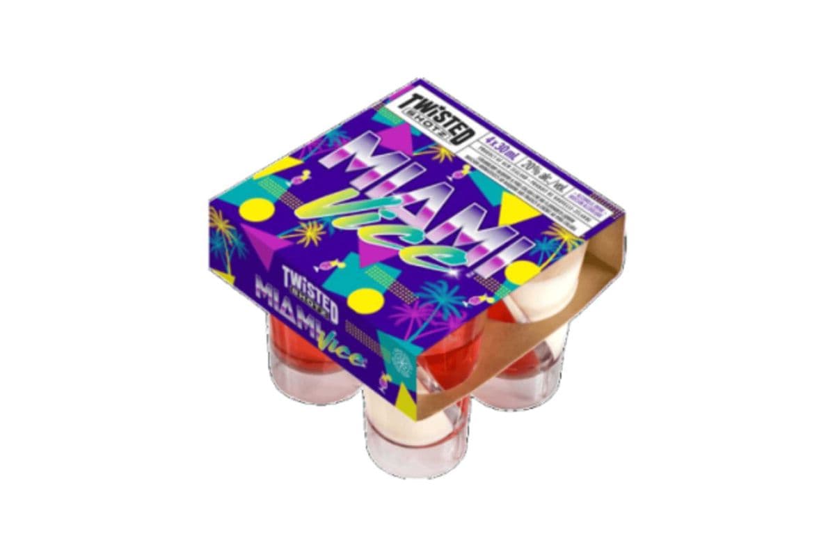 Twisted Shotz Miami Vice (4 x 30 ml)
