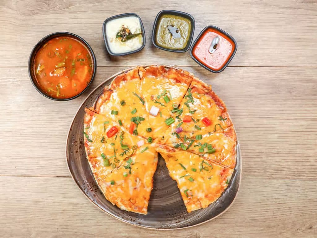 Chilli & Cheese Uthappam