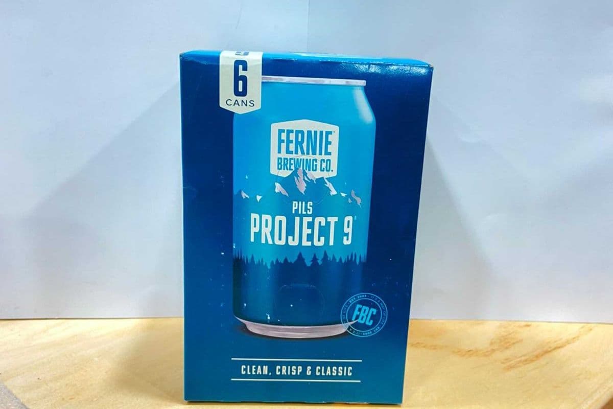 FERNIE BREWING PROJECT 9 PILSNER 6 CAN (1 x 6x355 ml)