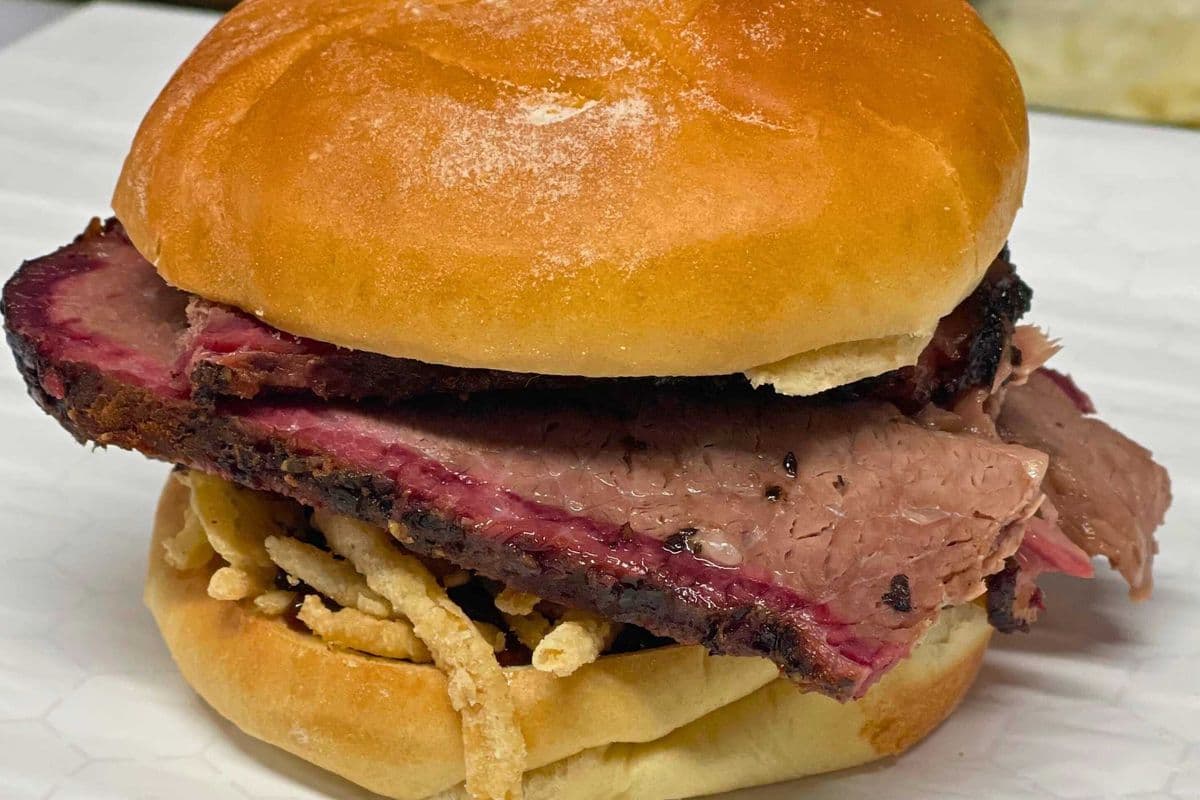 Brisket on a Bun