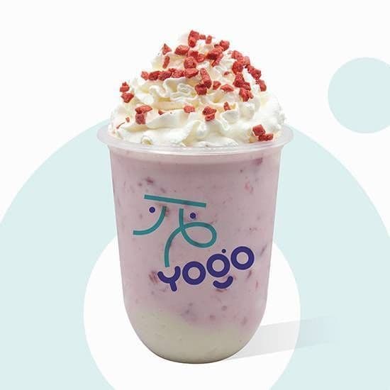 Strawberry Mochi Yogurt