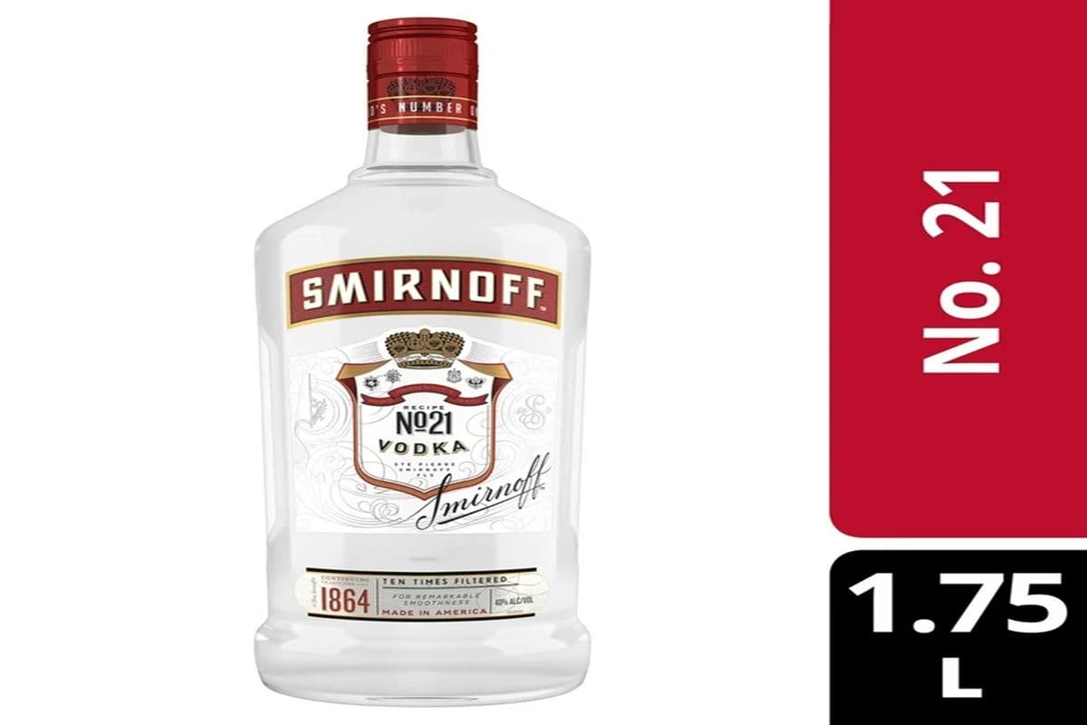 Smirnoff Vodka 1.75l (1 x 1.75 L)