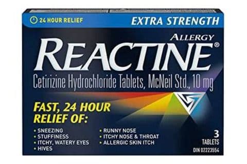 Reactine Allergy (3 Tablets)
