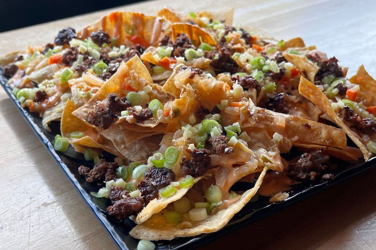 KIMCHI NACHOS