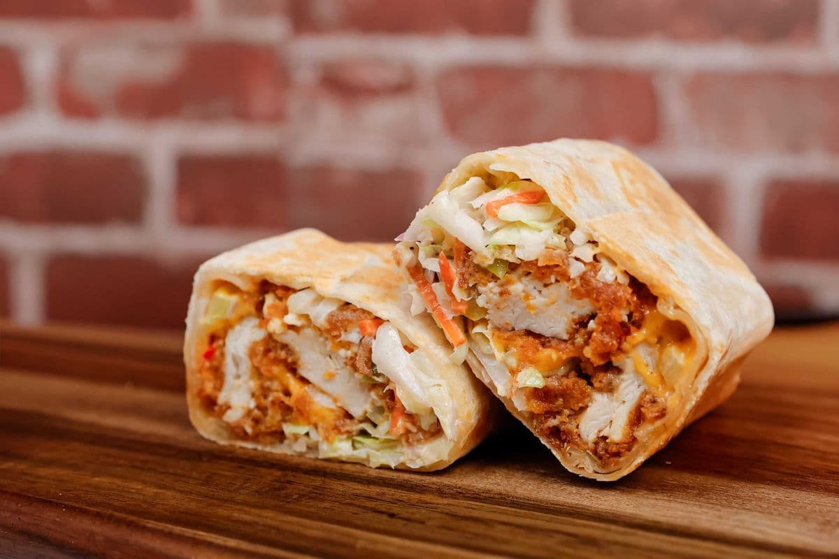 Flaming Jerk Wrap