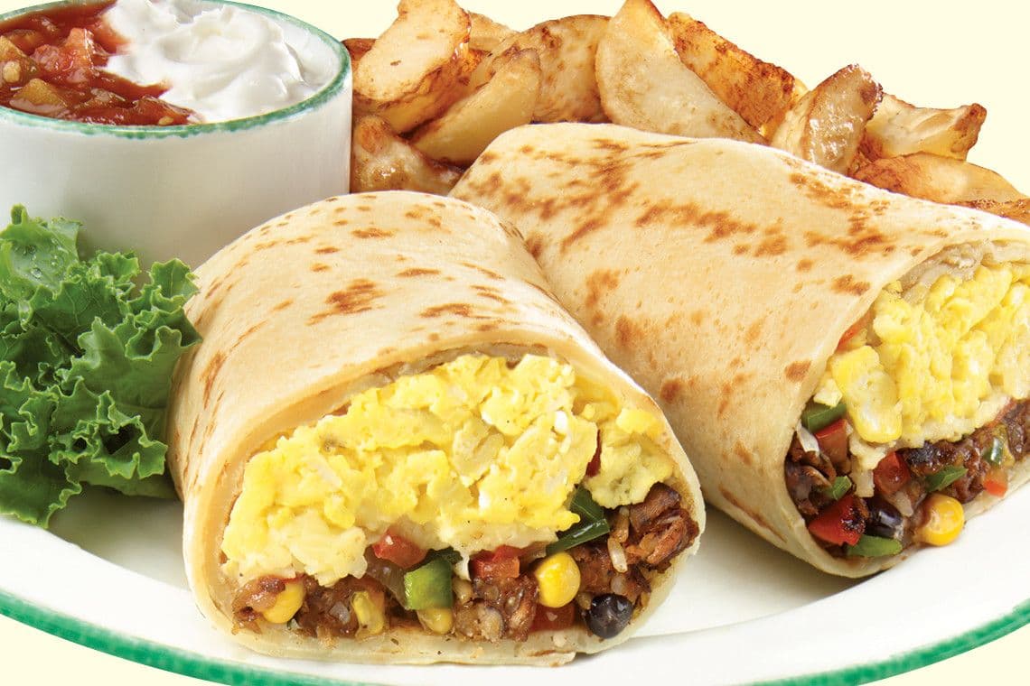 Burrito crêpe (1410 Cals.)